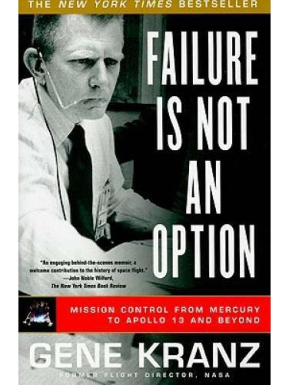 Failure Is Not an Option by Gene Kranz Large Print Hardcover
